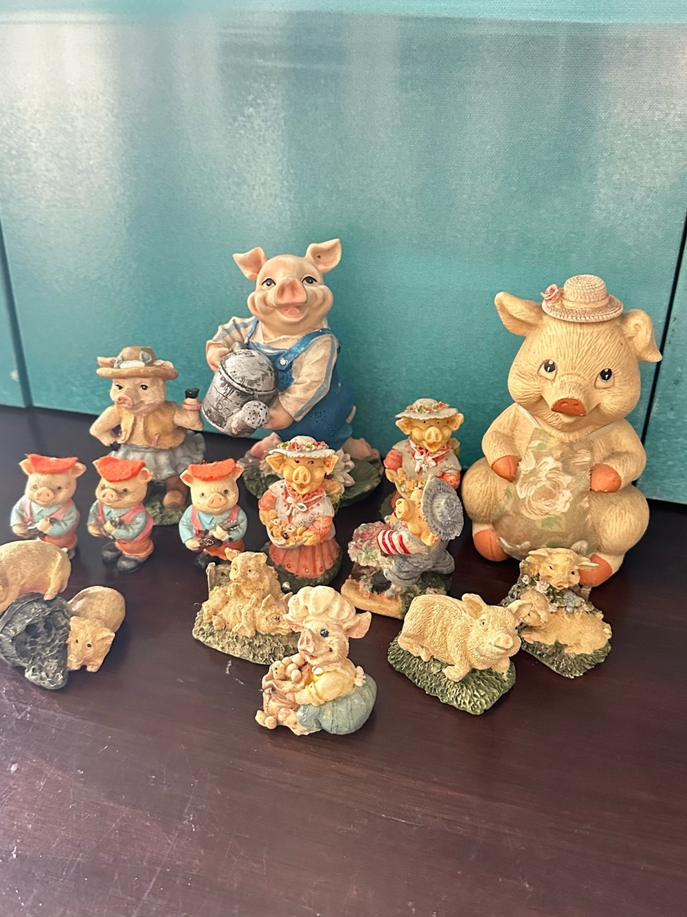 Pig Figurine Collection - Home Accents